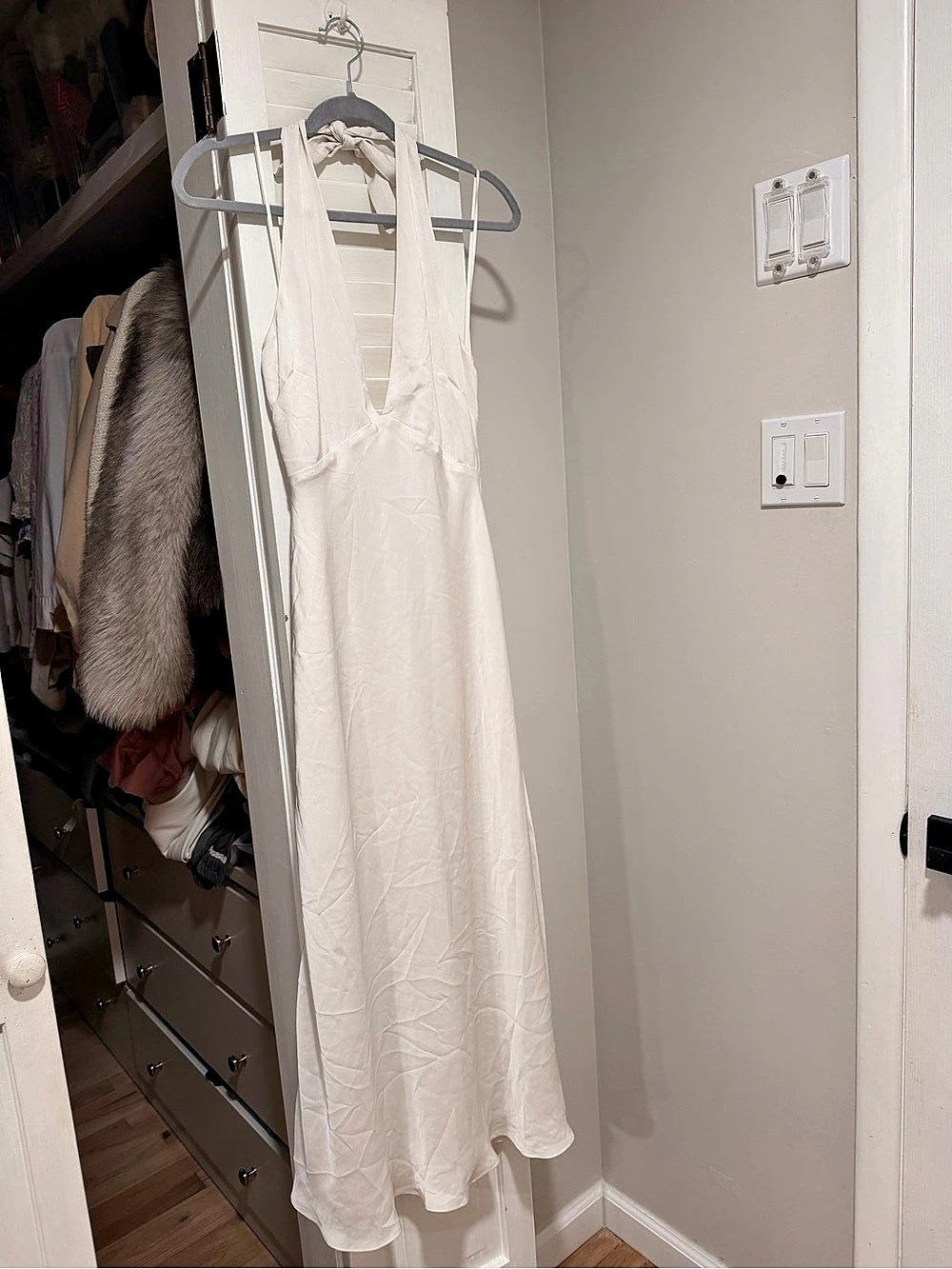 TEN White Maxi Dress Like New